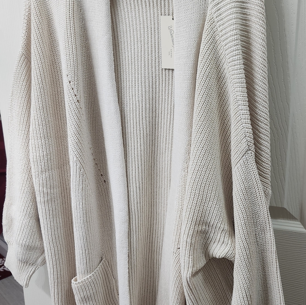 Womens, Cardigan - UniversalThread'M Tan, Size 2XL
